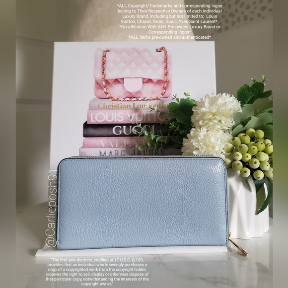 Authentic Pre-owned Gucci Zumi Horsebit Continental Wallet - Picture 2 of 12